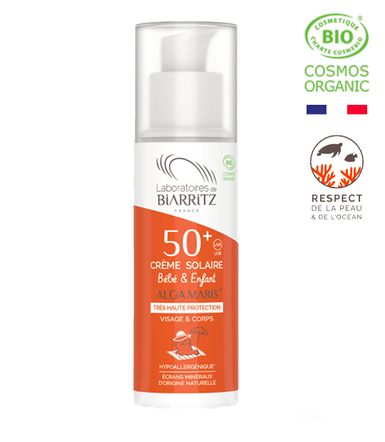 Crème solaire Bébé & Enfant SPF 50+ – IPV Santé Nature