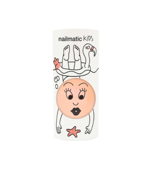 VERNIS À ONGLES ENFANT Flamingo - Corail néon nacré